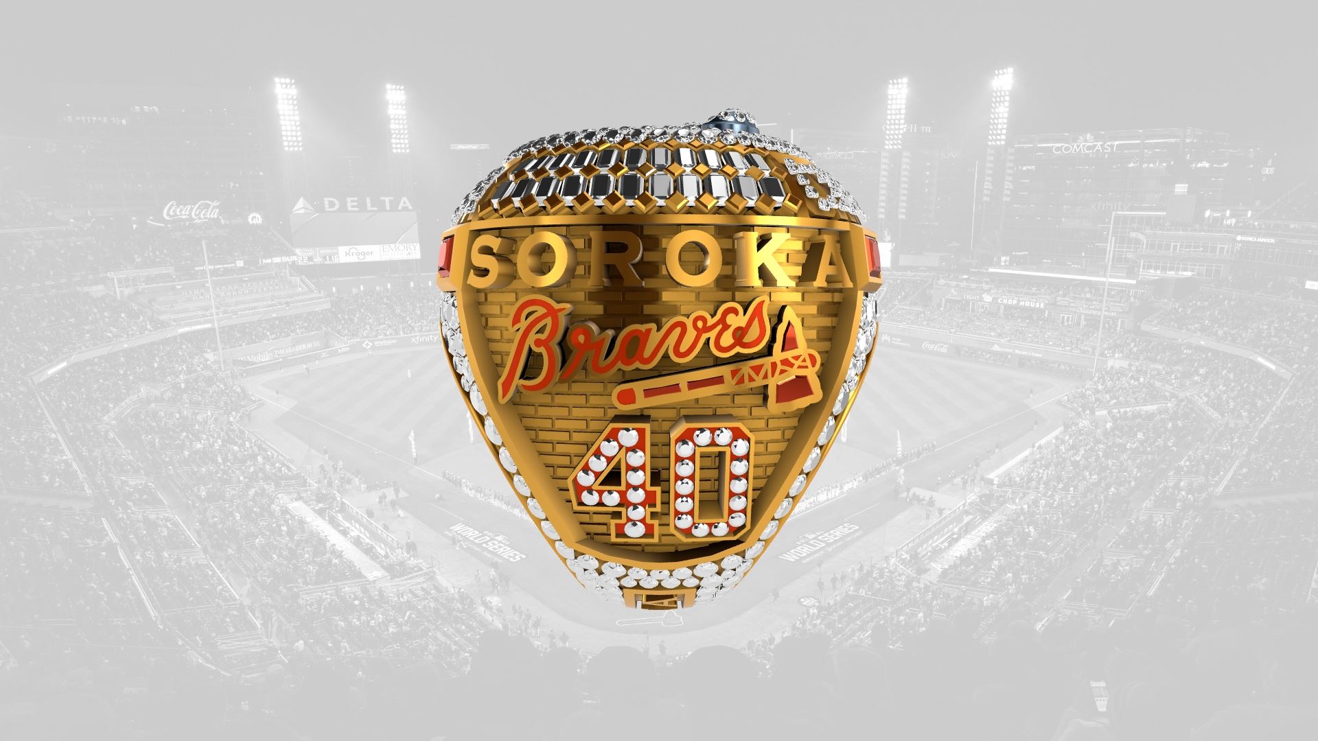 2021 Braves World Series Ring - Michael Soroka
